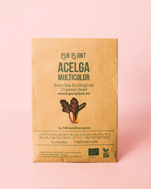 Semillas de Acelga Multicolor - Pur Plant