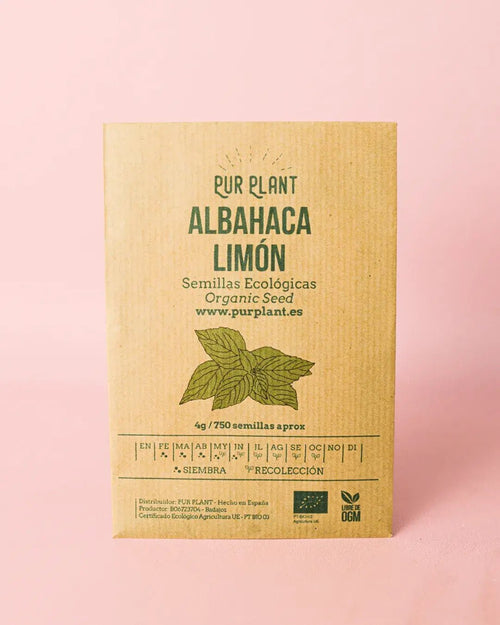 Semillas de Albahaca Limón - Pur Plant