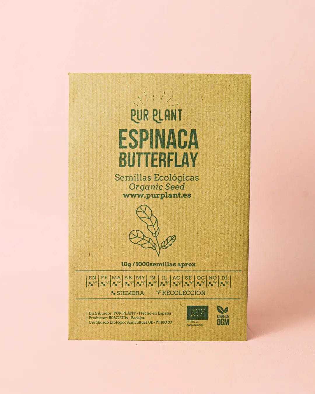 Semillas de Espinaca Butterflay - Pur Plant