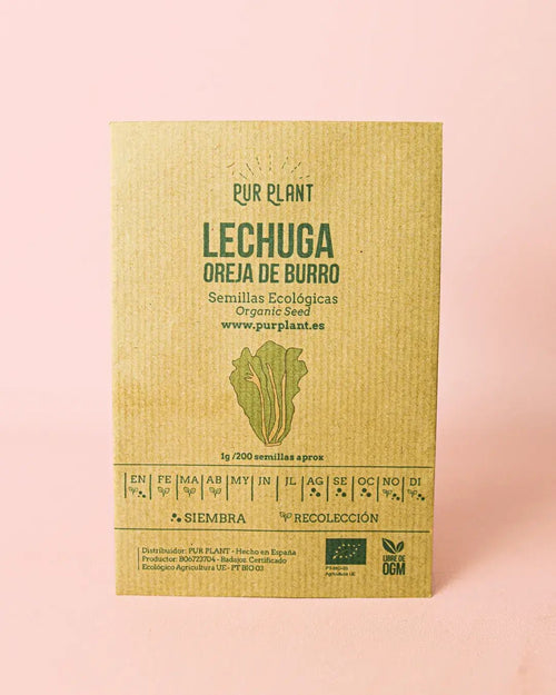 Semillas de Lechuga Oreja de Burro - Pur Plant