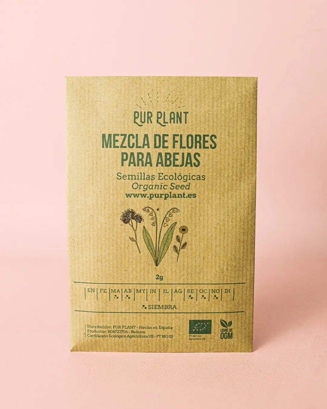 Semillas de Mezcla de Flores para Abejas - Pur Plant