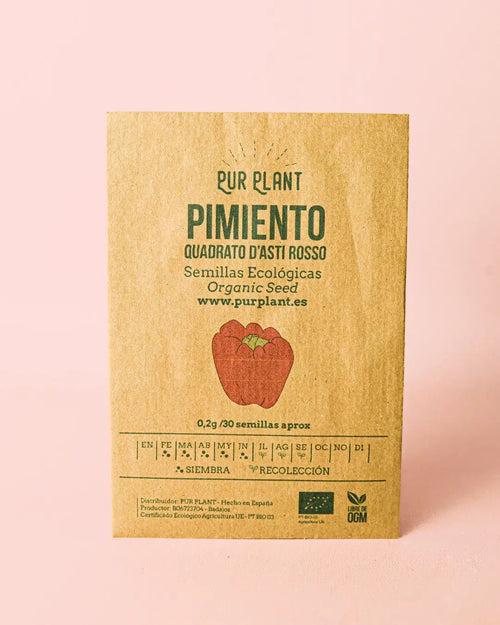 Semillas de Pimiento Rojo - Pur Plant