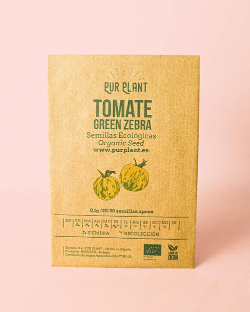 Semillas de Tomate Green Zebra - Pur Plant