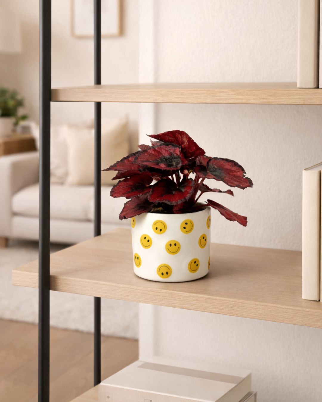 Smile – Mini Maceta Cerámica 6 cm - Pur Plant