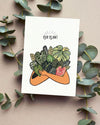 Tarjeta Postal Plantil - Pur Plant