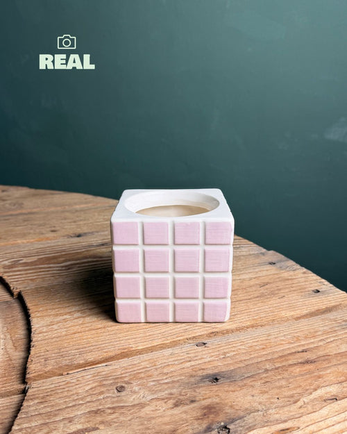 Tile – Mini Maceta Cerámica Rosa S 9 cm - Pur Plant