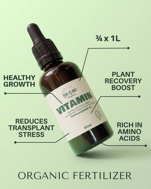 Vitamin – Aminoácidos Libres para Plantas 50ml