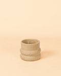 Wave- Mini Maceta Cerámica Arena 6 cm
