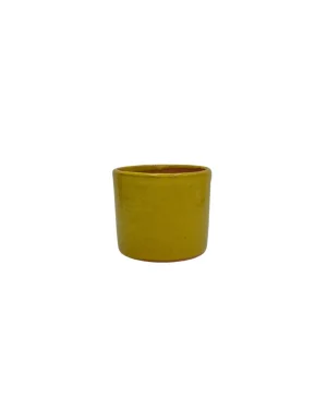 mini maceta mostaza