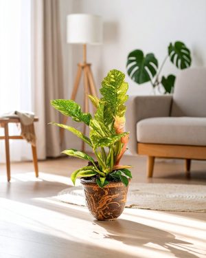 philodendron ring of fire contexto salon