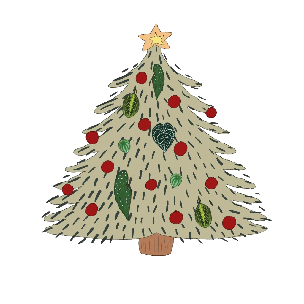 árbol navidad ilustracion