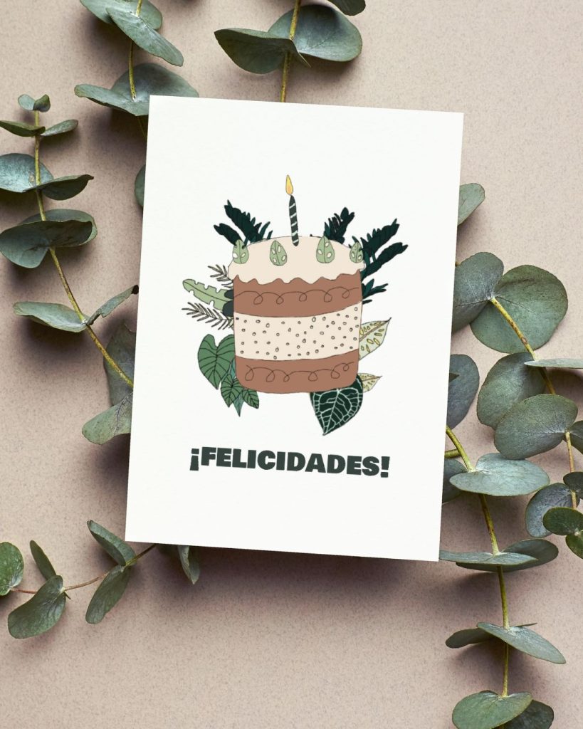 Tarjeta Felicidades