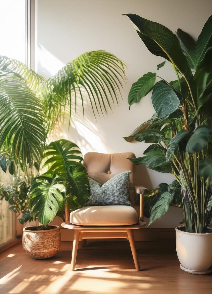 plantas tropicales de interior