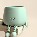 happy pot verde pastel