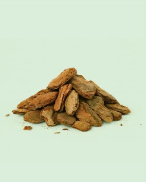 corteza de pino a granel