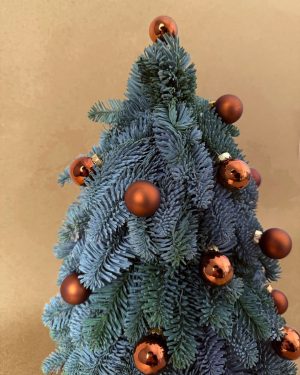 arbol navidad natural bolas