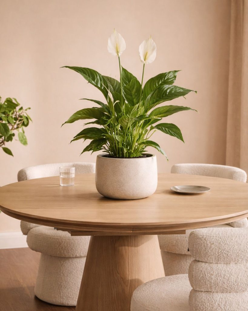 espatifilo o lirio de la paz contexto